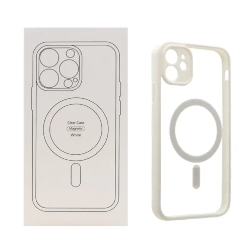 قاب اورجینال شفاف Magsafe محافظ لنزدار iPhone 11