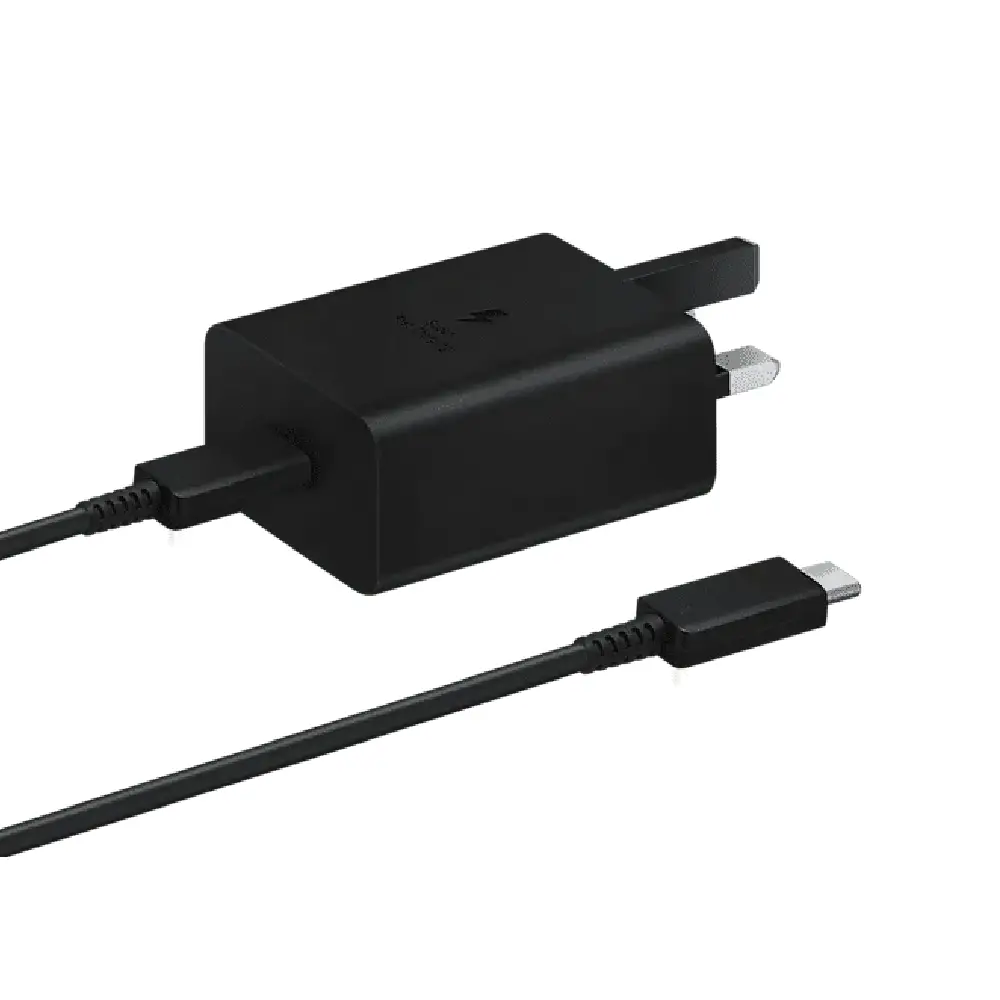 شارژر دیواری 45W سامسونگ EP-T4510 Type-C همراه با کابل اورجینال گارانتی  مادام العمر