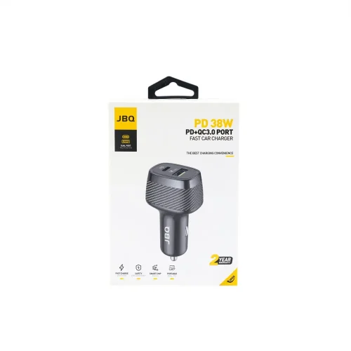 شارژر فندکی دو پورت جی بی کیو مدل CC-7382