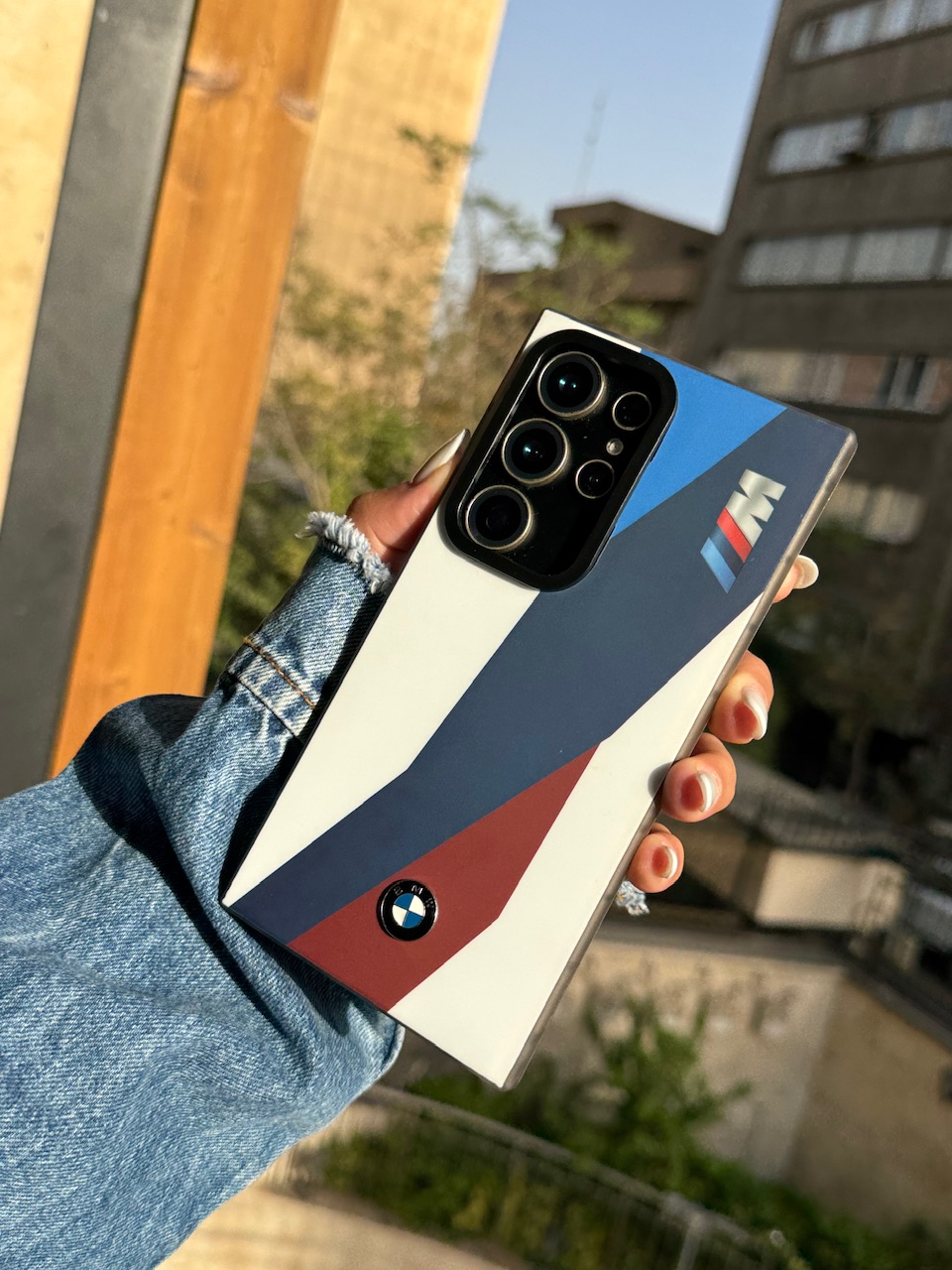 قاب BMW M Series با لوگو برجسته اندروید مناسب برای آیفون | iPhone iphoneA71