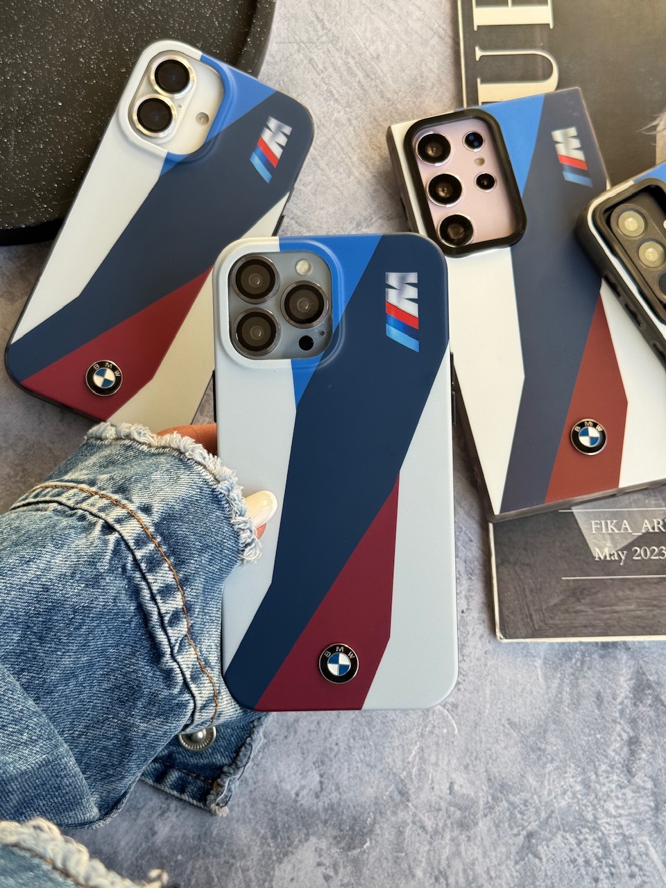 قاب BMW M Series با لوگو برجسته  مناسب برای آیفون | iPhone iphone16
