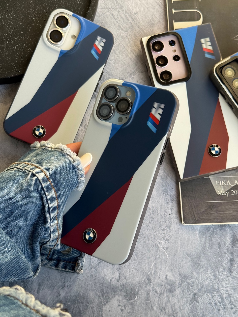 قاب BMW M Series با لوگو برجسته  مناسب برای آیفون | iPhone iphone13ProMax