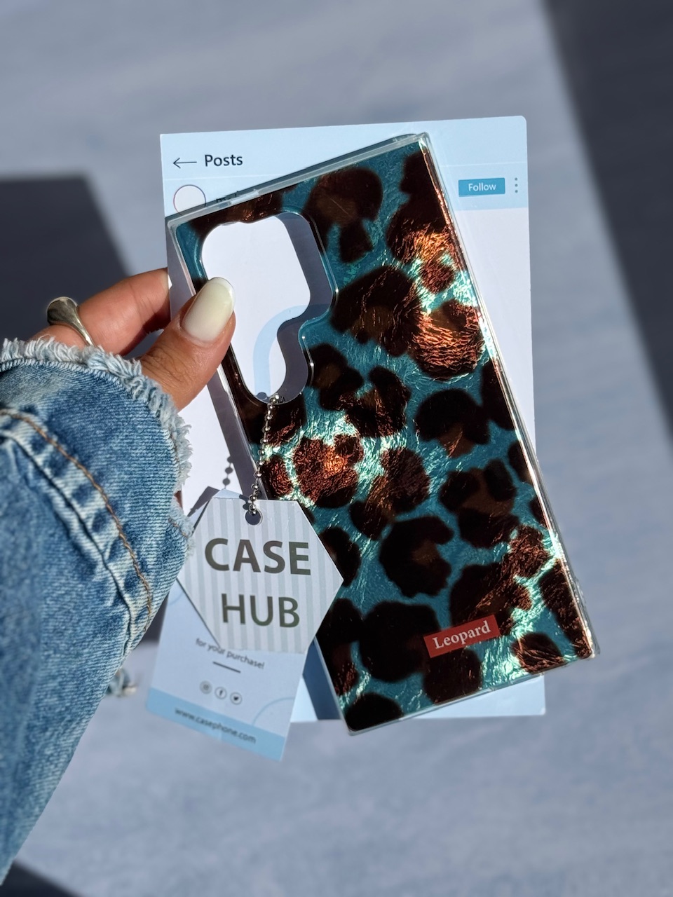 قاب Aqua Leopard  مناسب برای آیفون | iPhone iphoneS21Fe