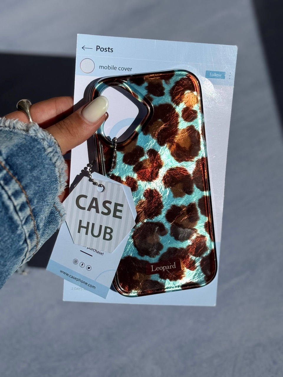قاب Aqua Leopard  مناسب برای آیفون | iPhone iphone 16promax
