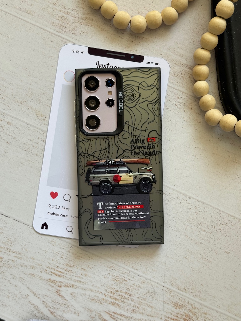 قاب Off-road : Toyota Land Cruiser 60 series مناسب برای آیفون | iPhone iphone17Air