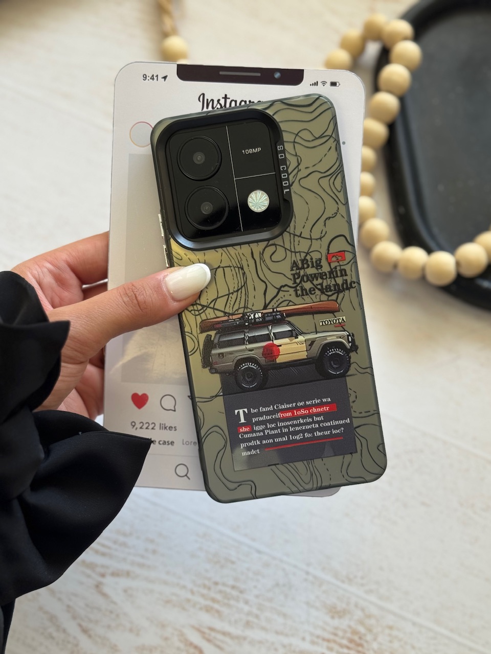 قاب Off-road : Toyota Land Cruiser 60 series مناسب برای آیفون | iPhone iphone16