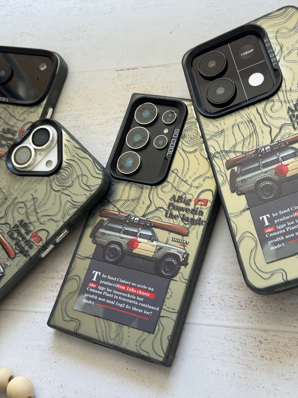 قاب Off-road : Toyota Land Cruiser 60 series مناسب برای آیفون | iPhone iphone14Pro
