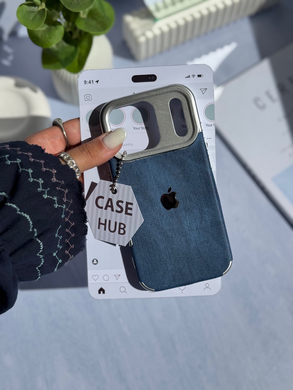 قاب طرح جین مناسب برای آیفون | iPhone iphone 16