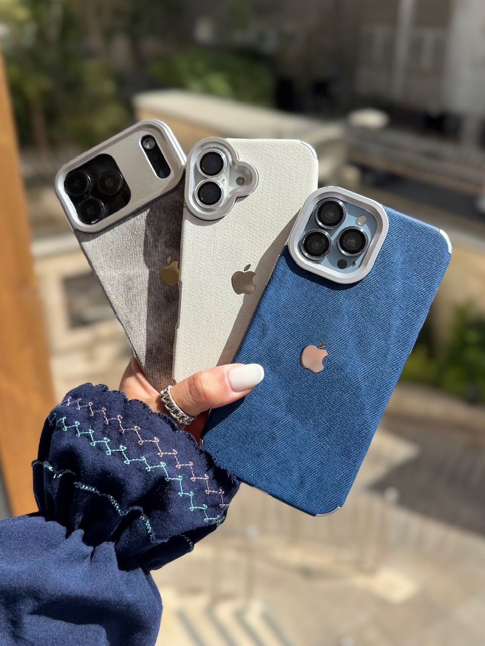 قاب طرح جین مناسب برای آیفون | iPhone iphone 16