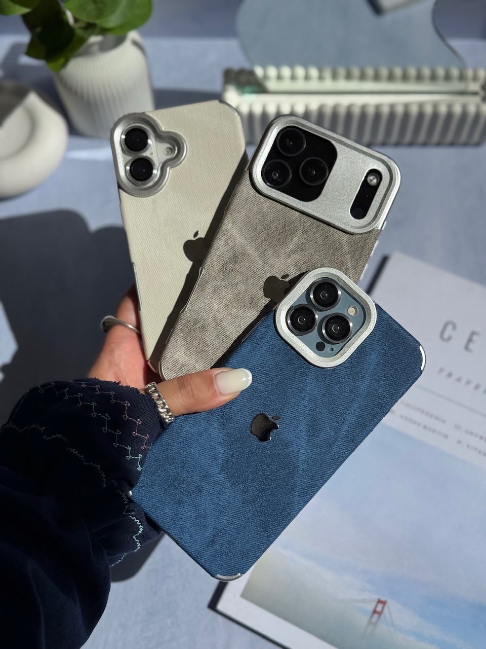 قاب طرح جین مناسب برای آیفون | iPhone iphone 16