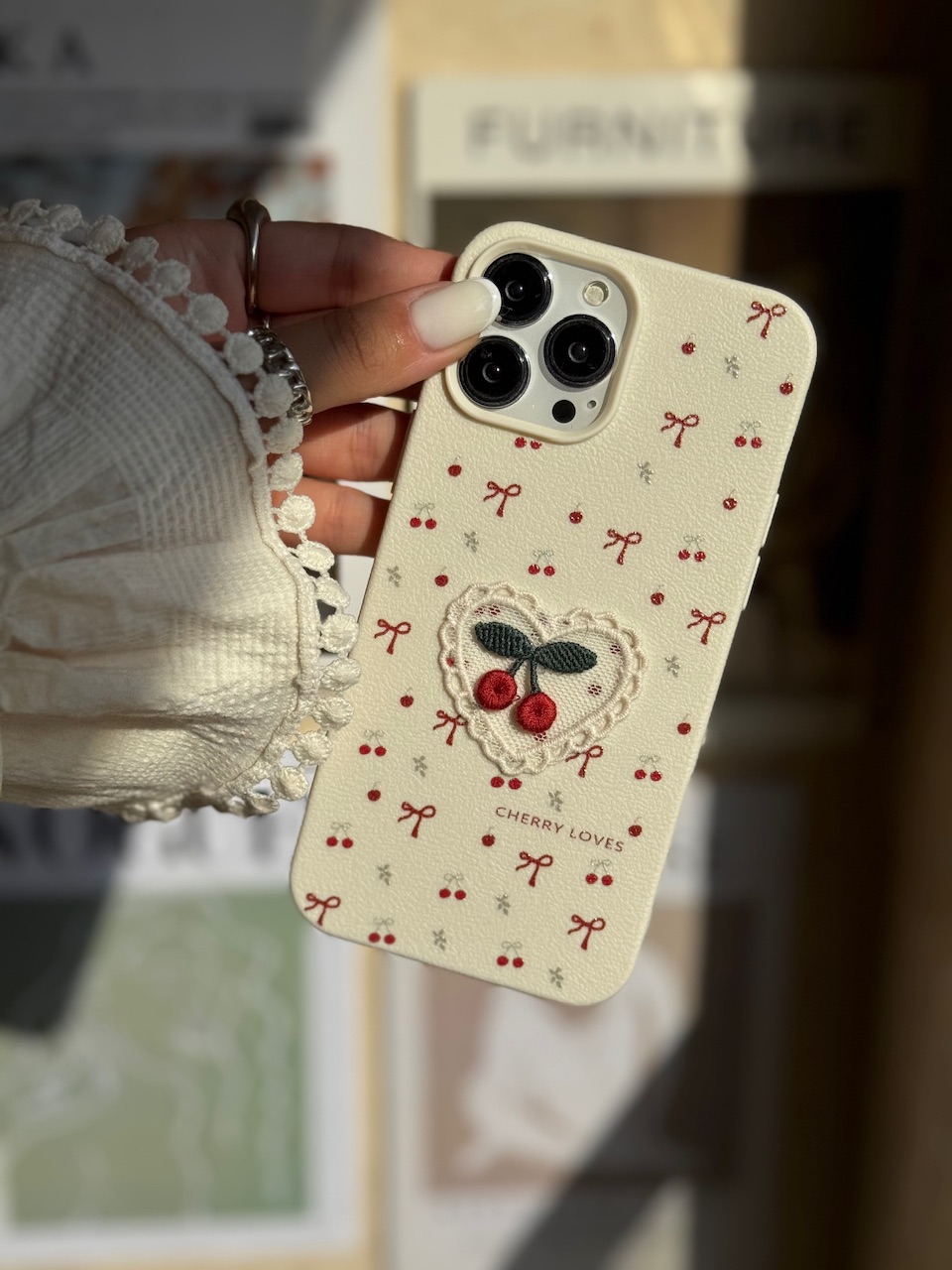 قاب Cherry Loves مناسب برای آیفون | iPhone iphone 11promax