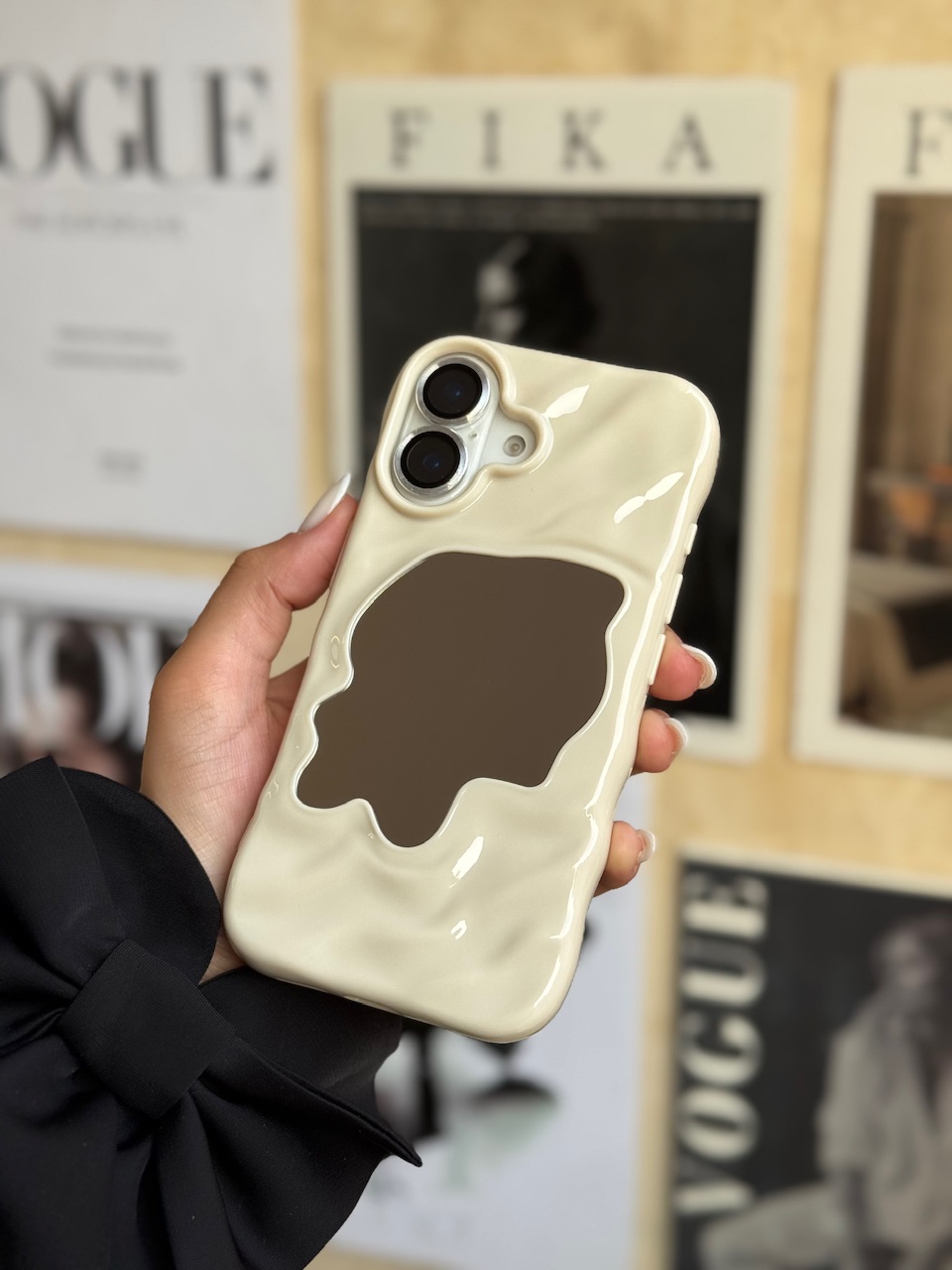 قاب موج آینه ای مناسب برای آیفون | iPhone iphone 17 air