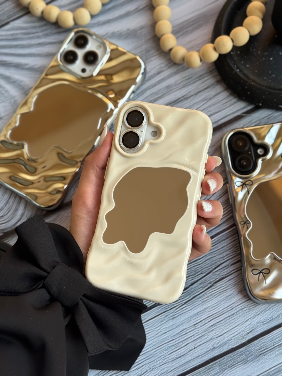 قاب موج آینه ای مناسب برای آیفون | iPhone iphone 13promax