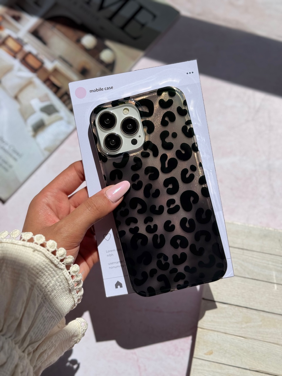 قاب Golden Leo ی مناسب برای آیفون | iPhone iphone 15pro