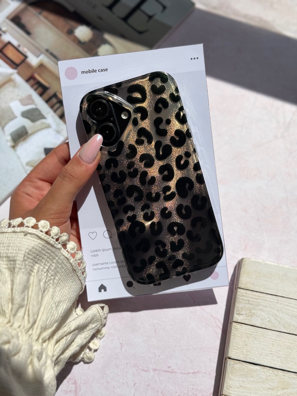قاب Golden Leo ی مناسب برای آیفون | iPhone iphone 15pro