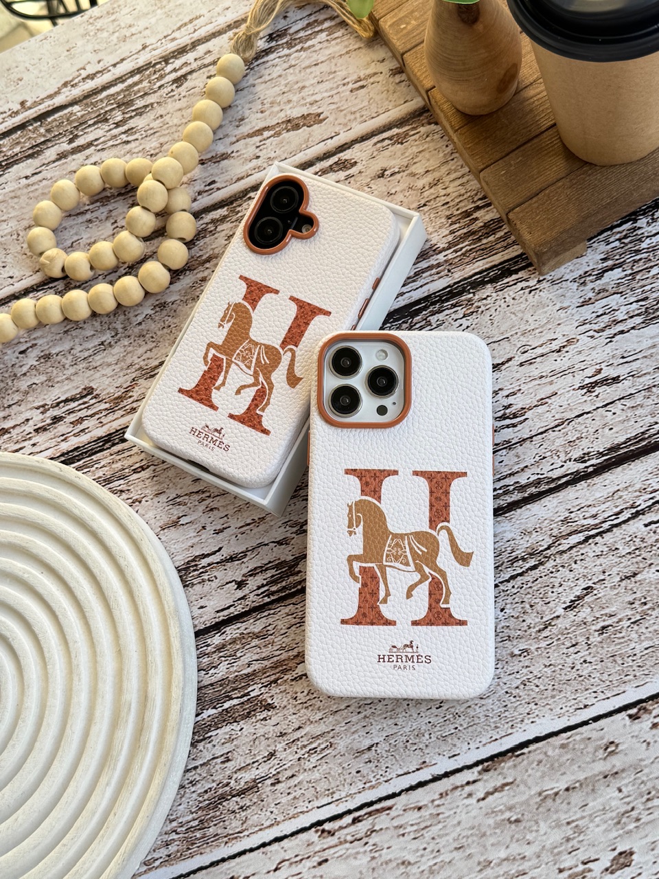قاب Hermès Paris مناسب برای آیفون | iPhone iphone 16pro
