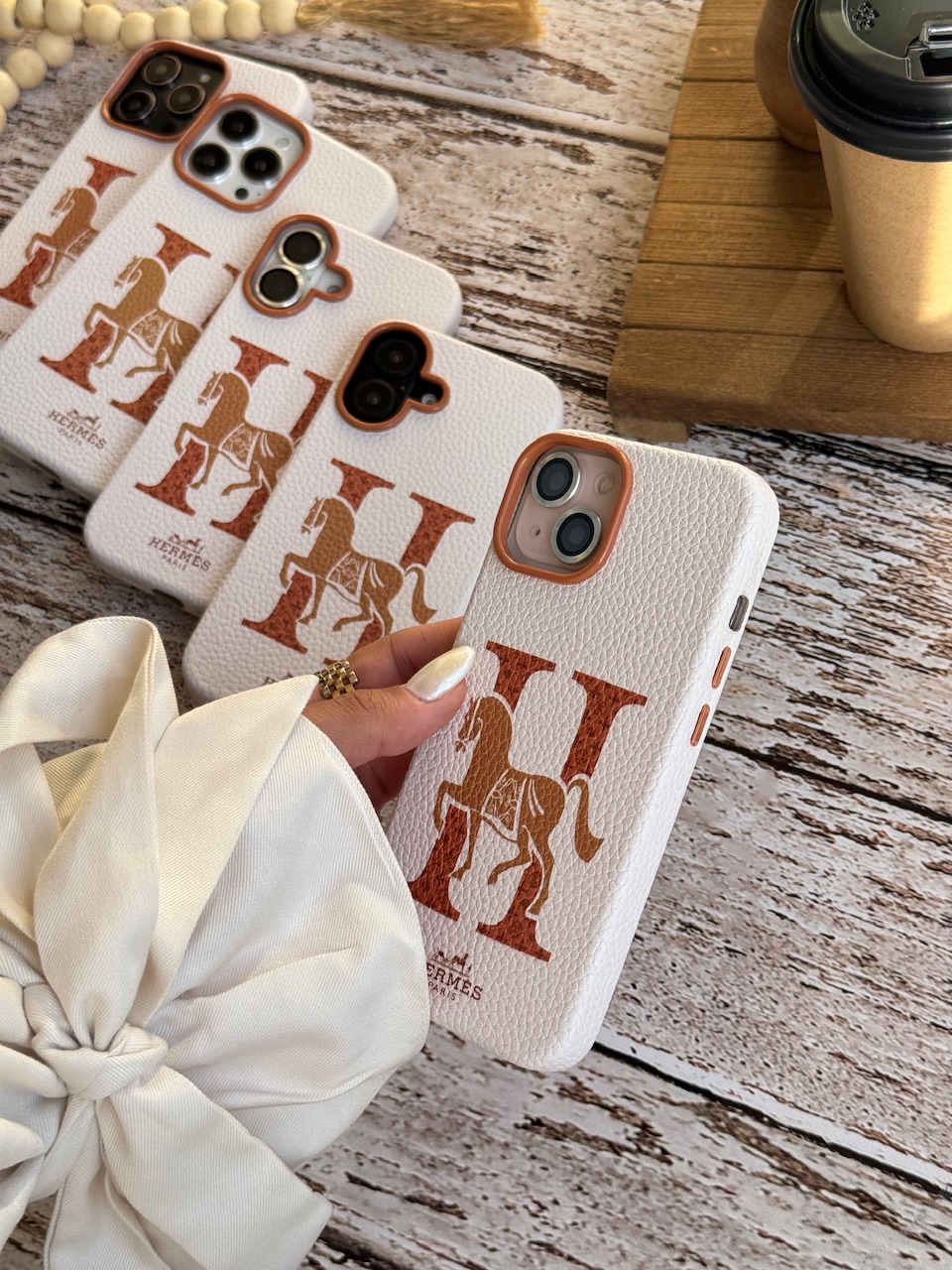 قاب Hermès Paris مناسب برای آیفون | iPhone iphone 16