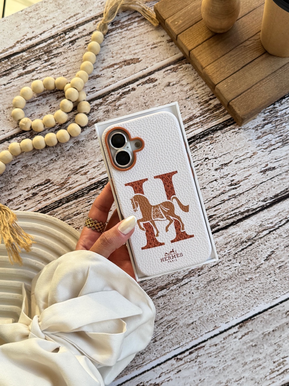 قاب Hermès Paris مناسب برای آیفون | iPhone iphone 15promax