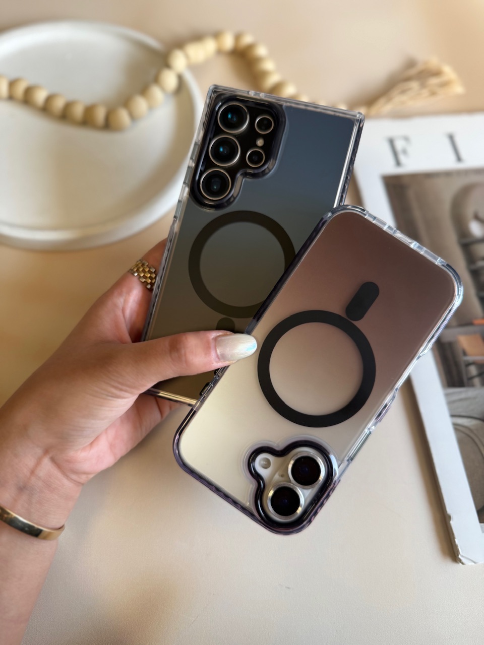 2098---قاب Matte Land MagSafe مناسب برای آیفون | iphone 13-5