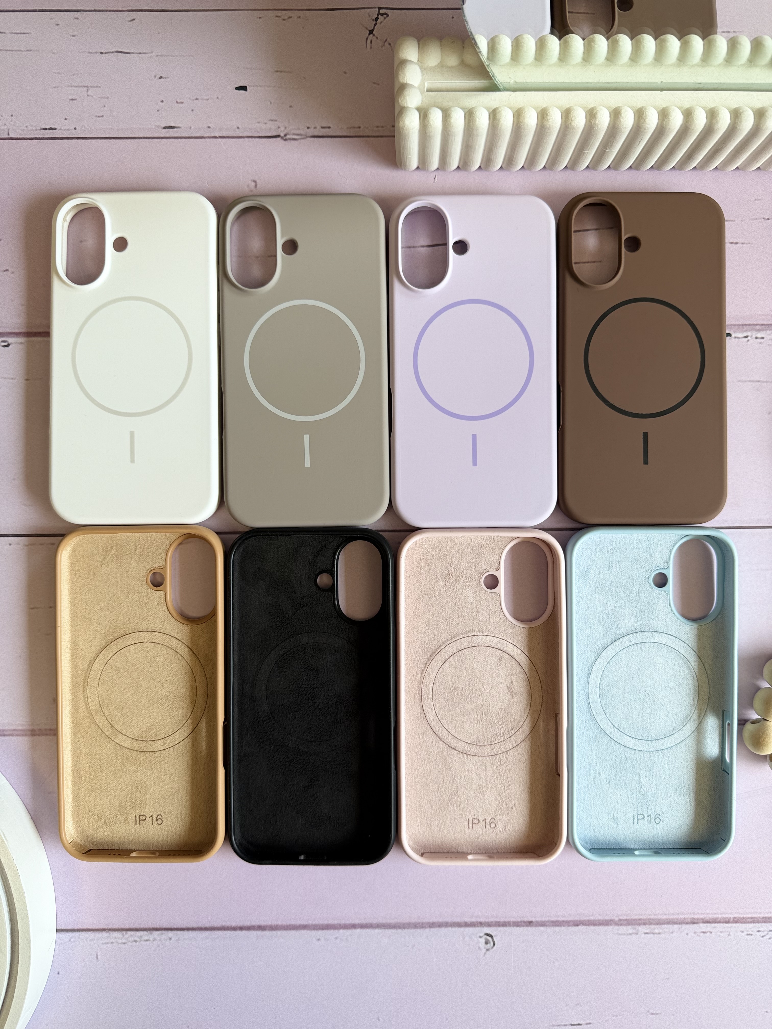 2109---قاب سیلیکونی مگ سیف دار آیفونی مناسب برای آیفون | iphone 16pro-2