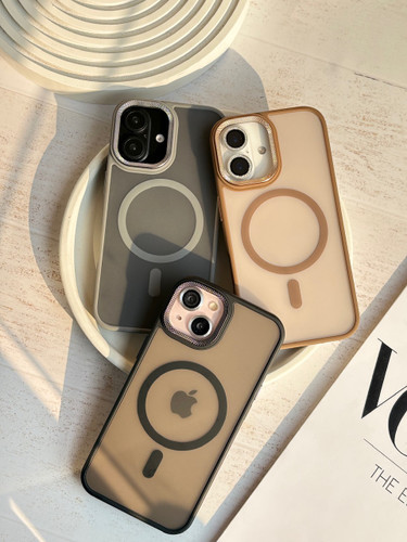 1800---قاب لنز کربن مات مگ سیف آیفون و سامسونگ مناسب برای آیفون | iphone 16-1