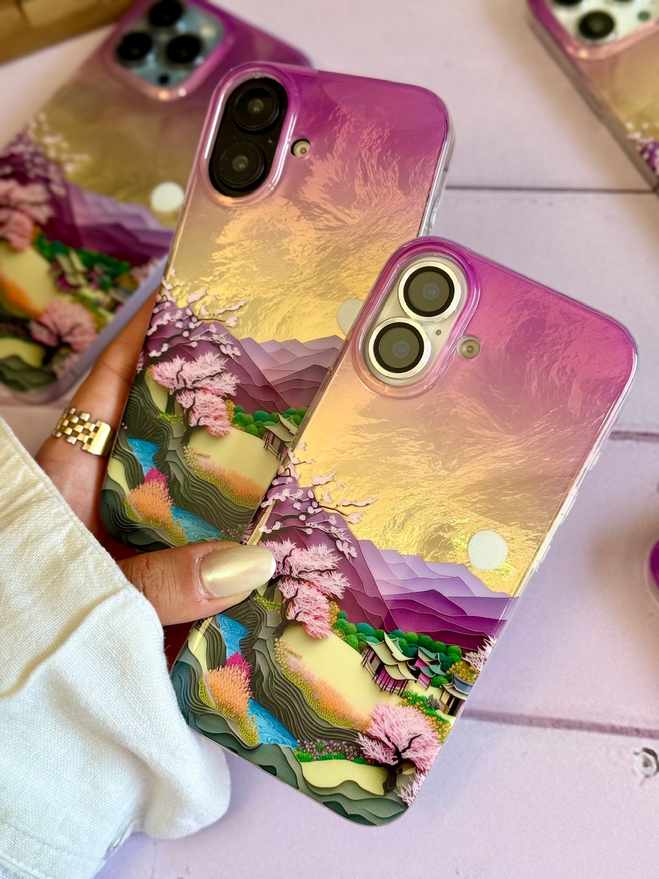 2103---قاب منظره ژاپنی مناسب برای آیفون | iphone 14promax-1