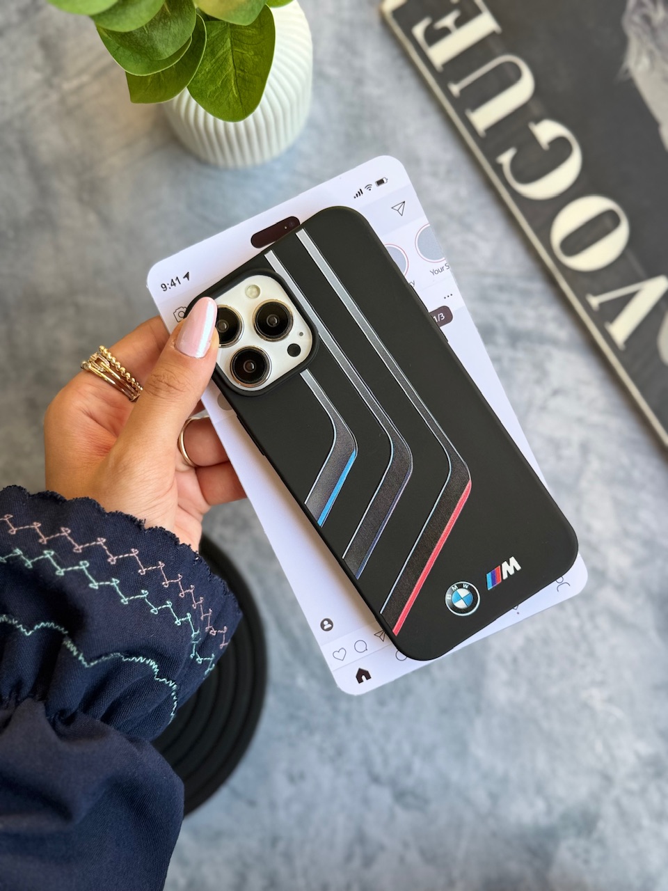2070---قاب BMW آیفون و اندروید مناسب برای آیفون | iphone 14pro-2