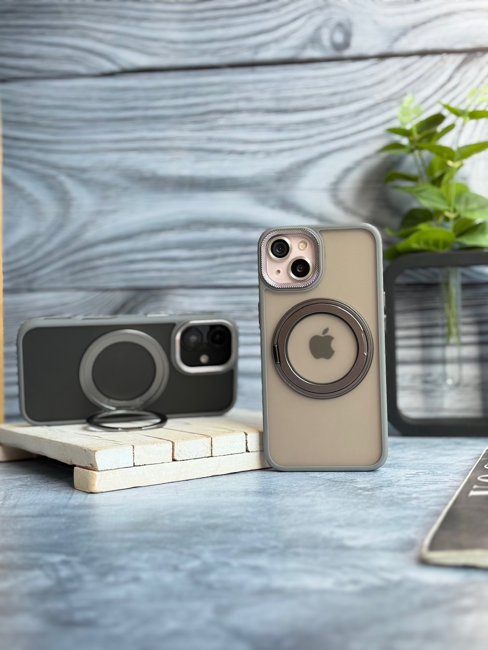 2066---قاب AIR SHADE مگ سیف استند شو مناسب برای آیفون | iphone 13pro-2