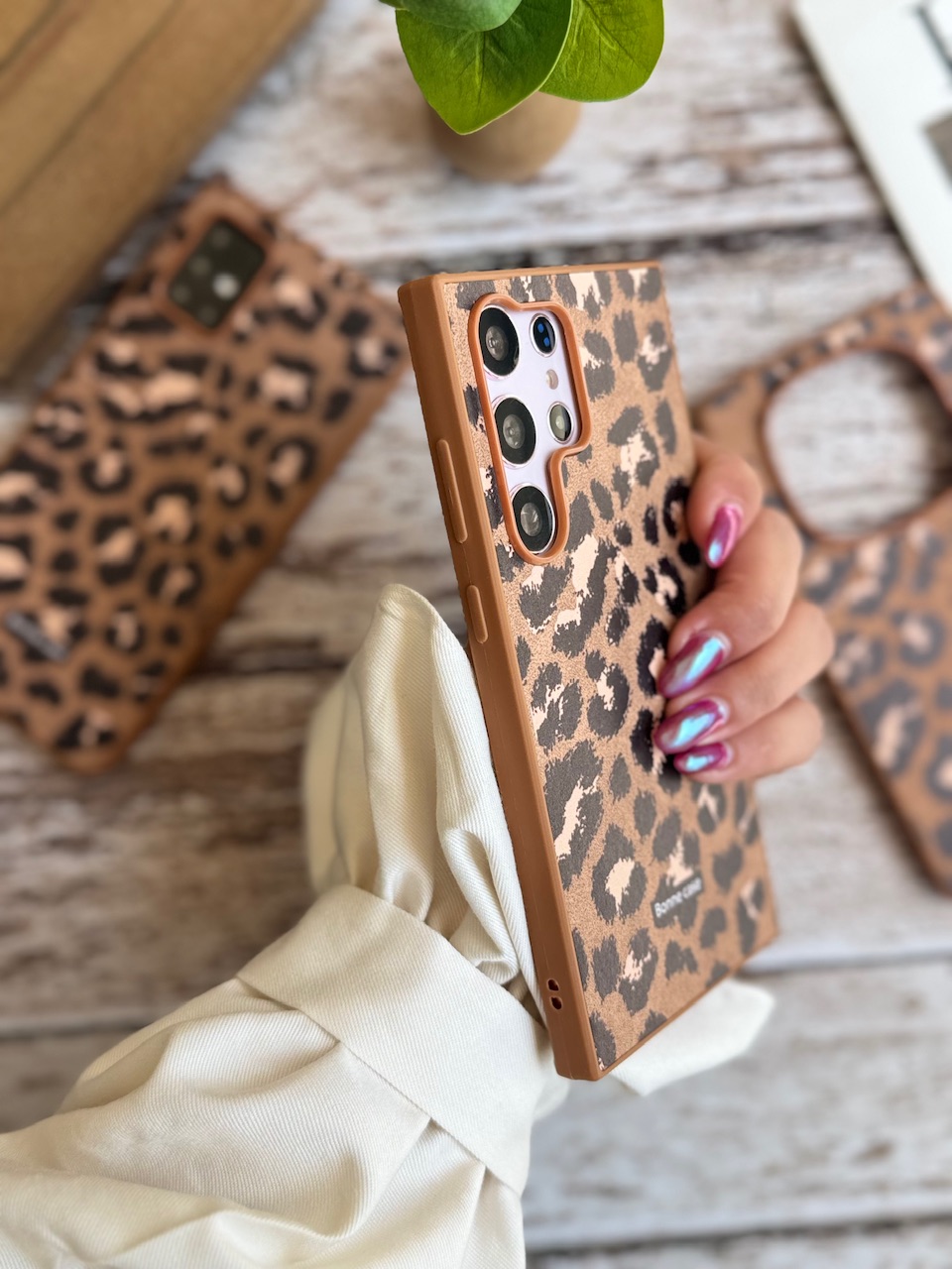 2054-2---قاب پلنگی قهوه ای Bonne Case سامسونگ ، شیائومی مناسب برای شیائومی | redminote13pro4g-1