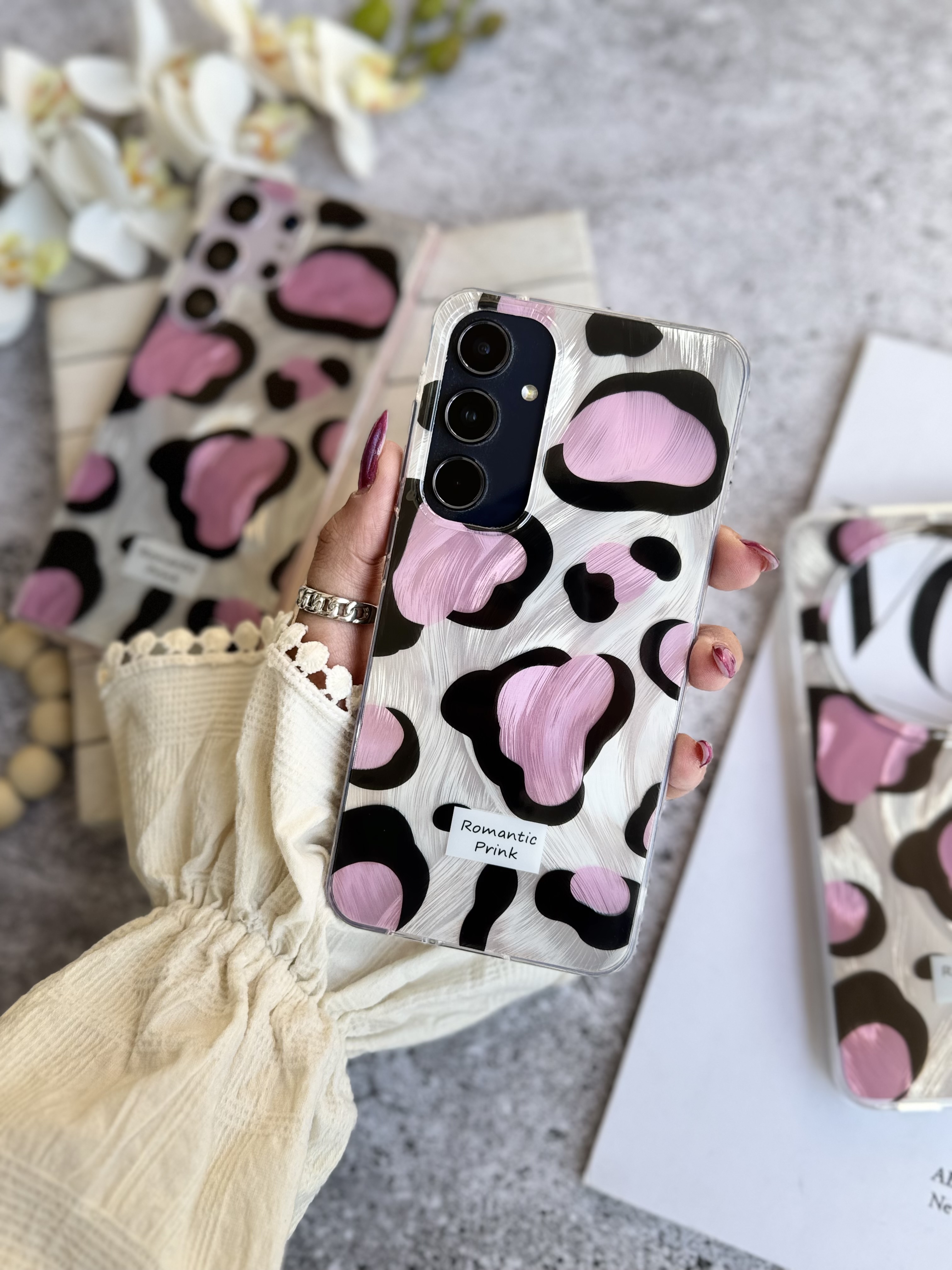 2062-2---قاب پلنگی Romantic Pink اندرویدی مناسب برای شیائومی | redminote14pro4g-3