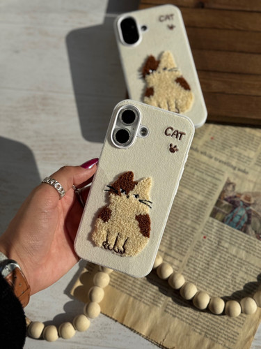 c1129---قاب پیشی پشمی مناسب برای آیفون | iphone 16promax-1