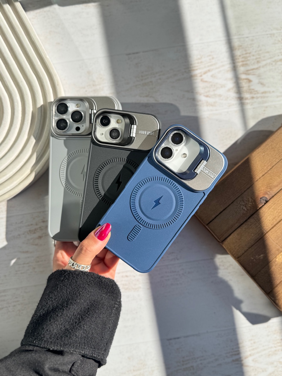 1869---قاب مگنتیک لنز کیس پرو مناسب برای آیفون | iphone 15-5