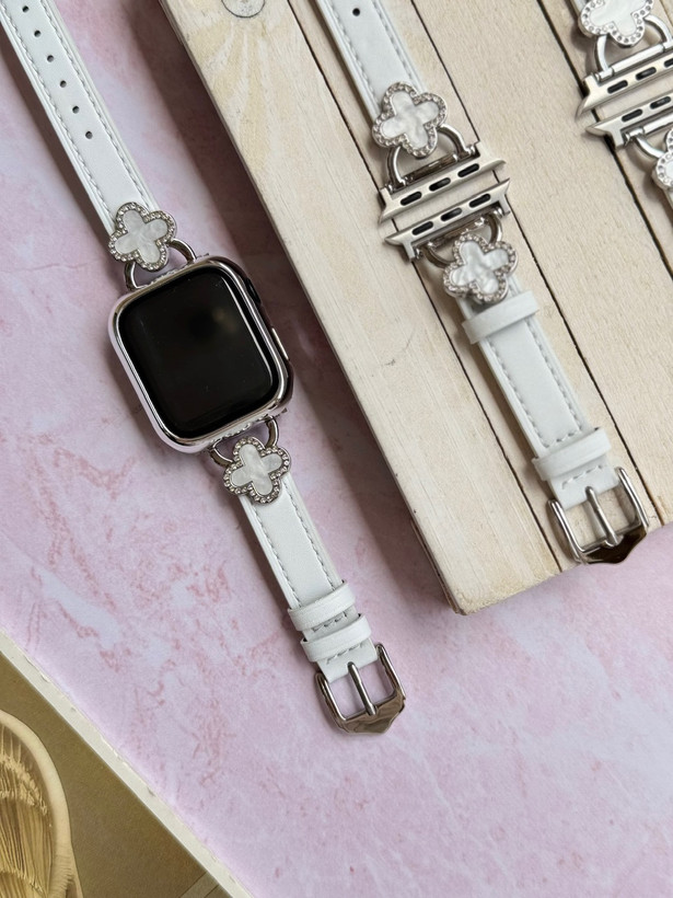 w5061---بند اپل واچ چرمی الحمرا Arpels-2