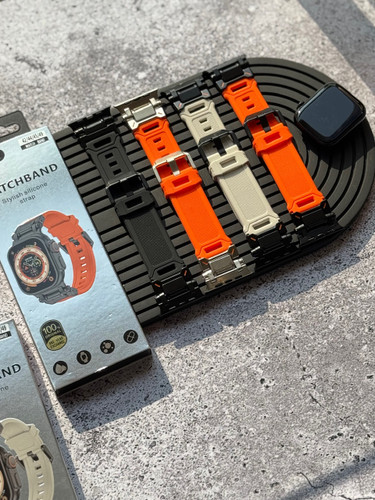 5048---بند Stylish Silicone Strap-1