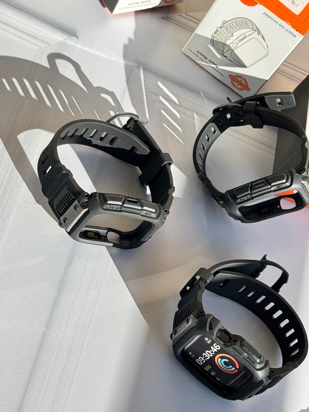 5044---بند و گارد اپل واچ طرح G-SHOCK-4