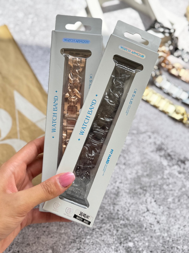 5033---بند اپل واچ کارتیر گل azurea-1