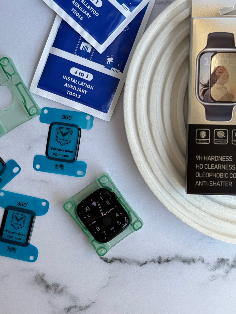5021---محافظ اسکرین نانو اپل واچ-2