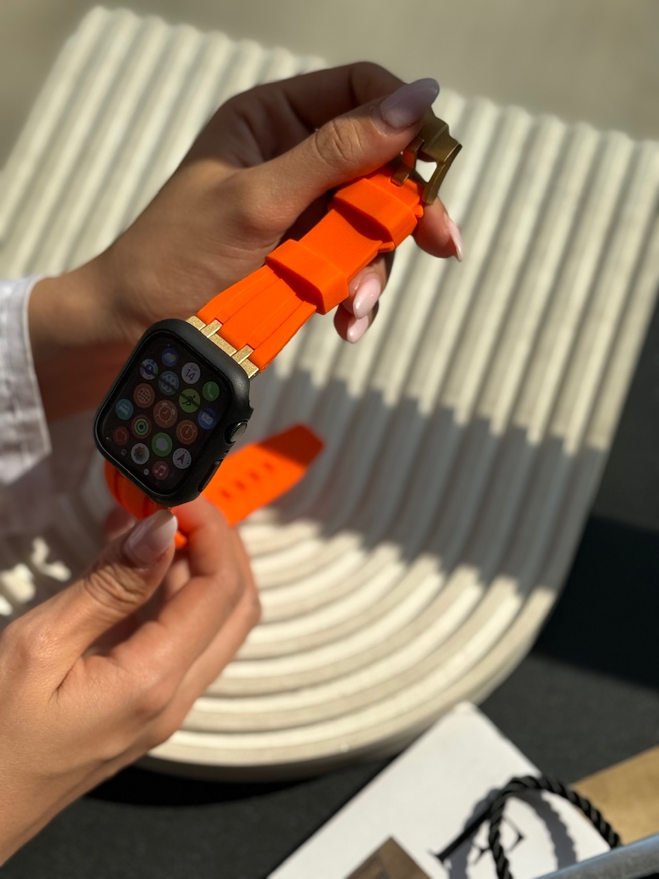 5016---بند AP Tank Strap Gold Edition-3