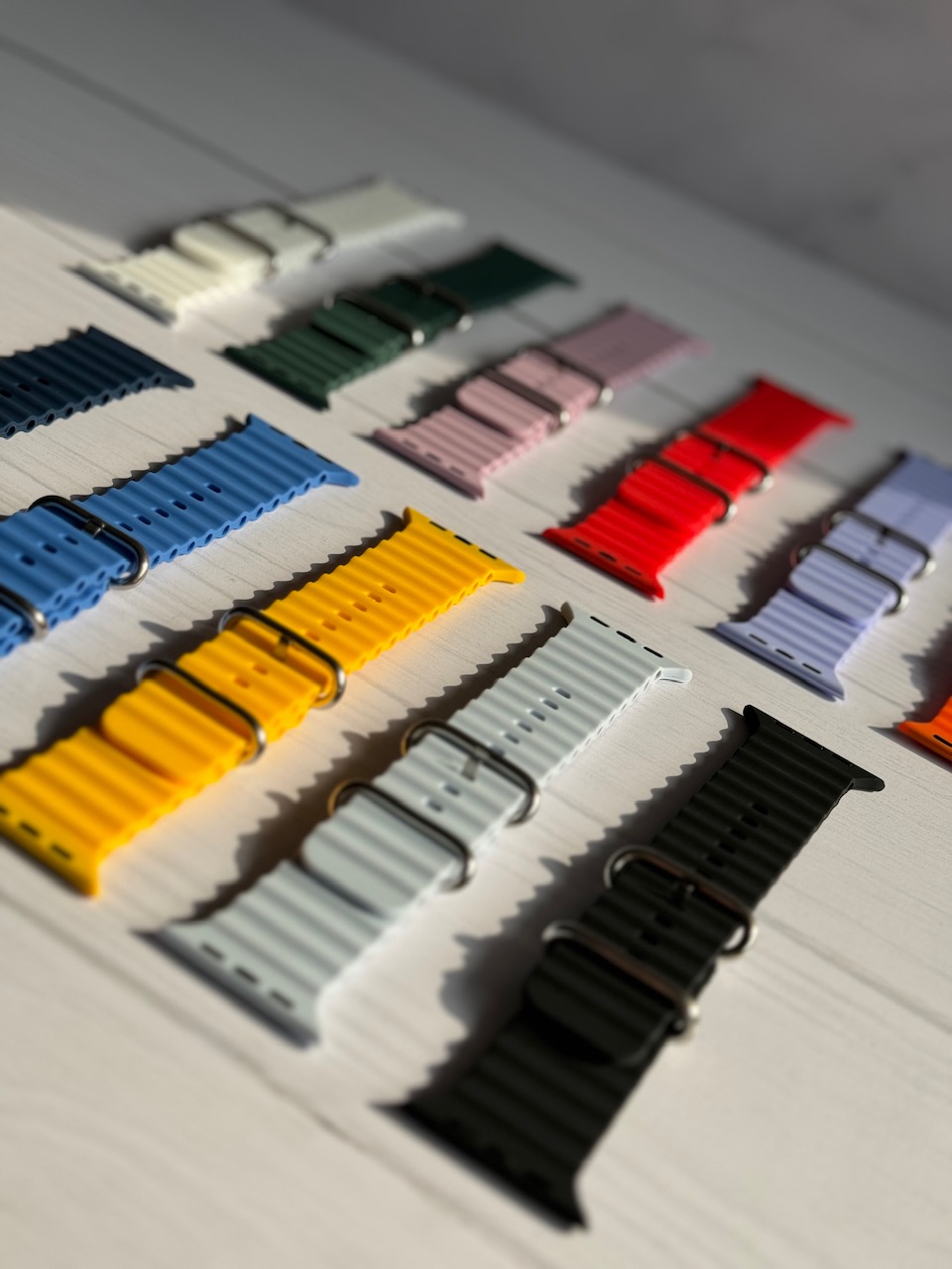 5005---بند اپل واچ Ocean Loop سیلیکونی-4