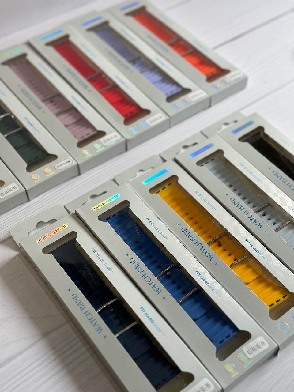 5005---بند اپل واچ Ocean Loop سیلیکونی-2