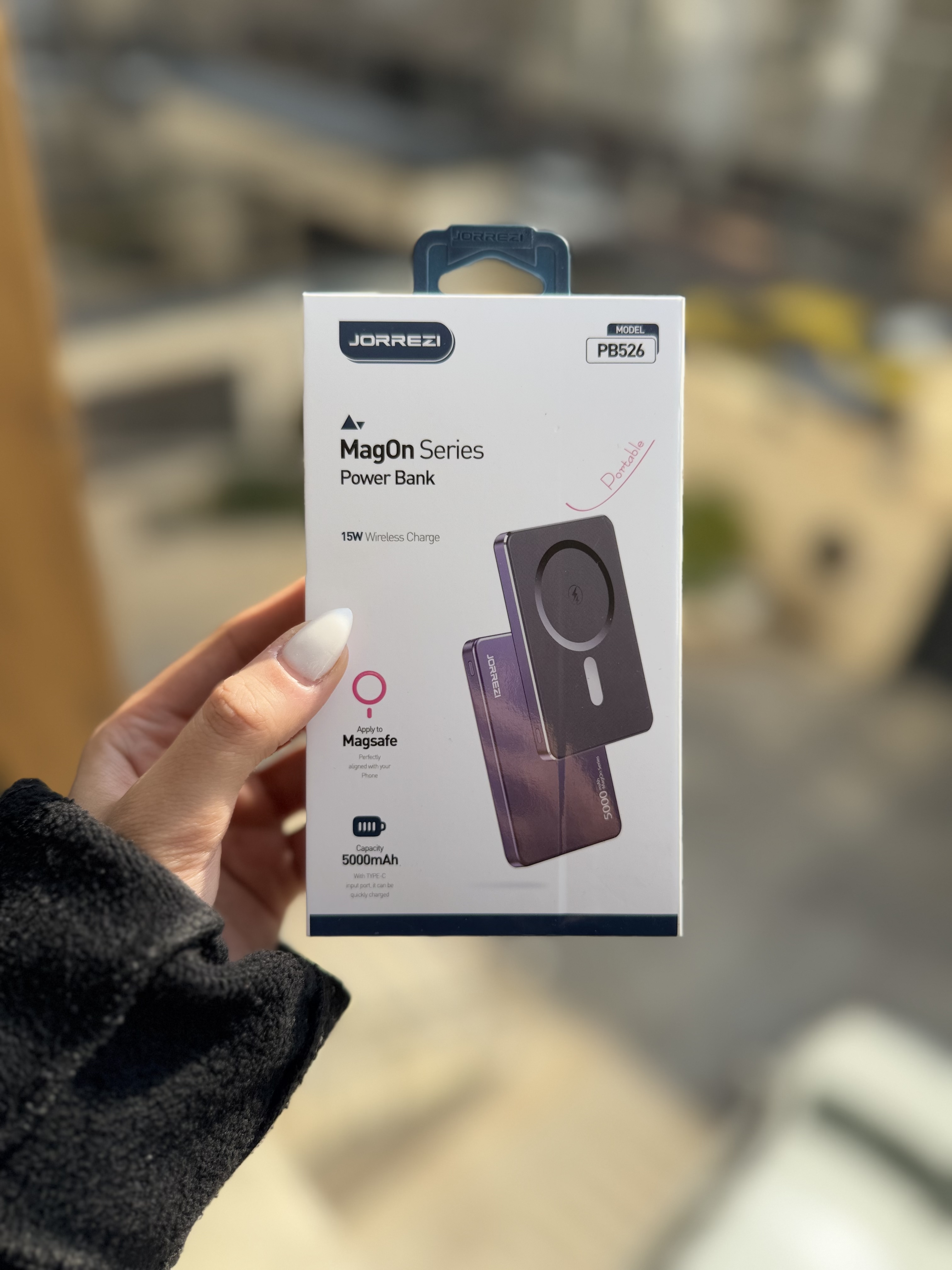 9017---پاور بانک 5 هزار MagOn Series برند JORREZI-1