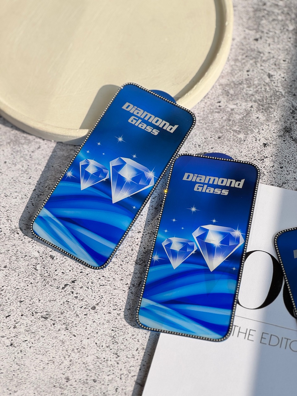 0192---گلس نگین دار DIAMOND-1