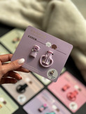 0109---محافظ کابل سیلیکونی طرح Smile-2