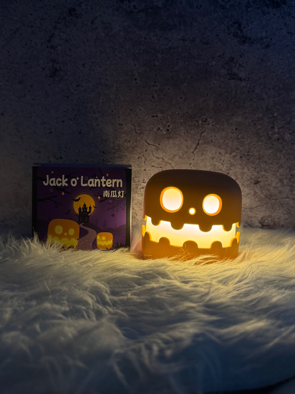 0221---چراغ خواب طرح هالوین Jack-o'-lantern کدو تنبل-4