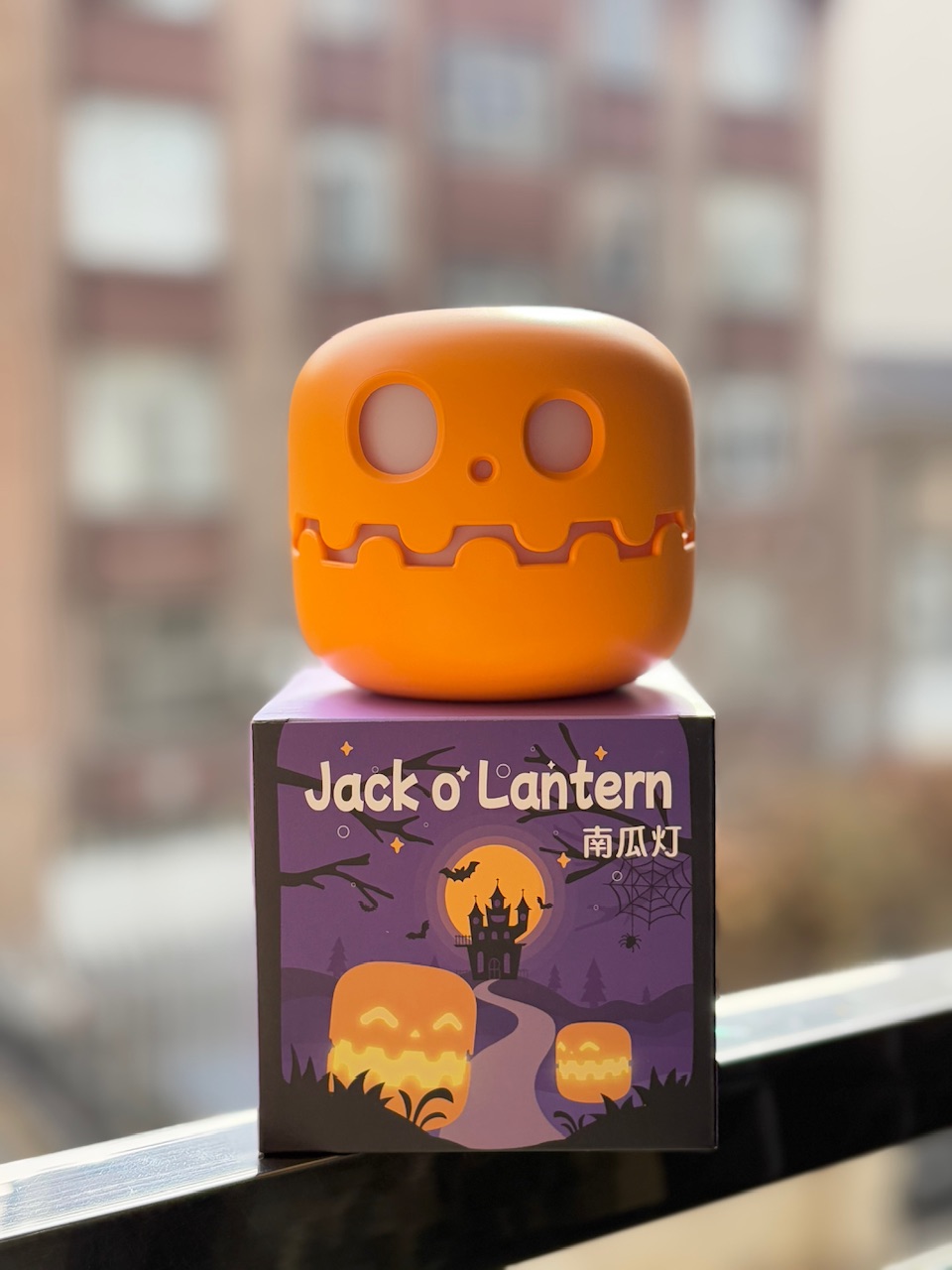 0221---چراغ خواب طرح هالوین Jack-o'-lantern کدو تنبل-2