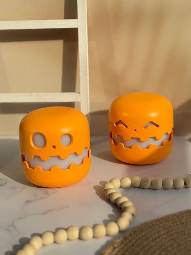 0221---چراغ خواب طرح هالوین Jack-o'-lantern کدو تنبل-1